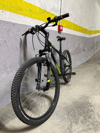 Bicicleta de Montaña Rockrider Negra
