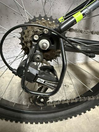 Bicicleta de Montaña Rockrider Negra