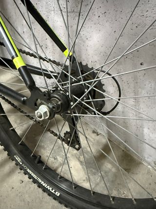 Bicicleta de Montaña Rockrider Negra