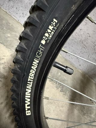 Bicicleta de Montaña Rockrider Negra