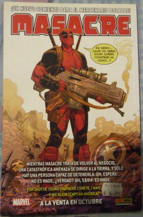 2 comics de Deadpool (Masacre)