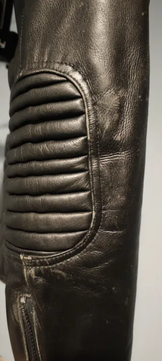 Chaqueta de cuero para moto