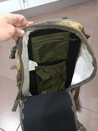 Mochila Solognac 45L Verde Multicolor