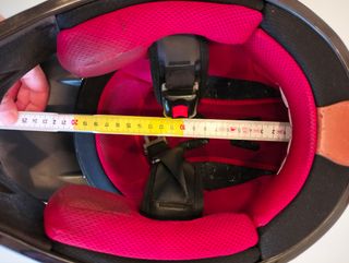 Casco Motocross Blu/Bianco