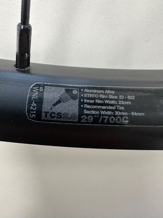 Ruedas Gravel WTB ST i23 tubeless ready