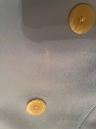 Trench Stradivarius azul