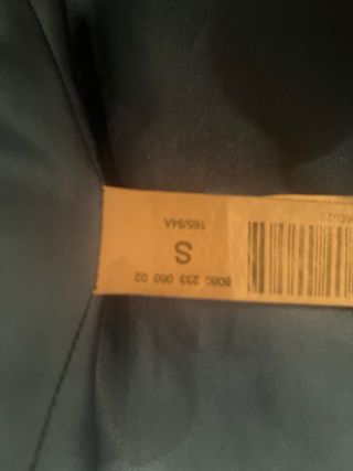 Trench Stradivarius azul