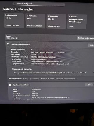 PC Gaming BESTIA Ryzen 5 5600X RTX 3060 Ti