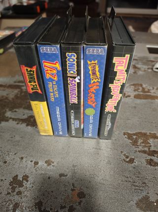 Lote 5 Juegos Mega Drive Sega