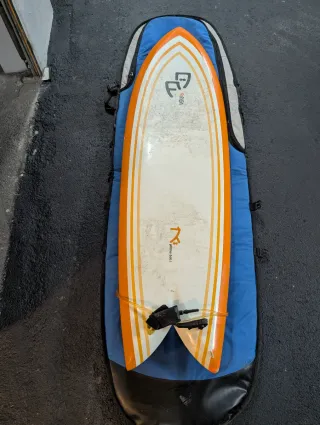 Tabla de surf 9:Fish Yellow Tail II 6'10