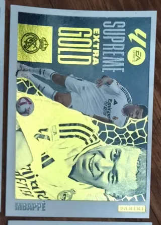 Cromo Mbappé Supreme Extra Gold