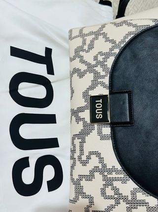 Bolso Tous Negro y Beige
