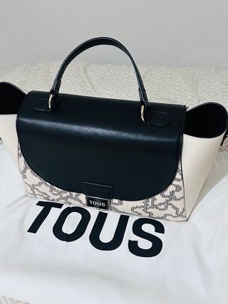 Bolso Tous Negro y Beige