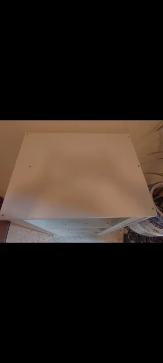 Mueble de almacenaje blanco