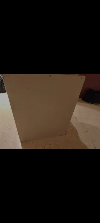 Mueble de almacenaje blanco