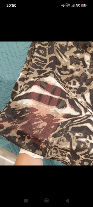 Blusa estampado tigre y leopardo