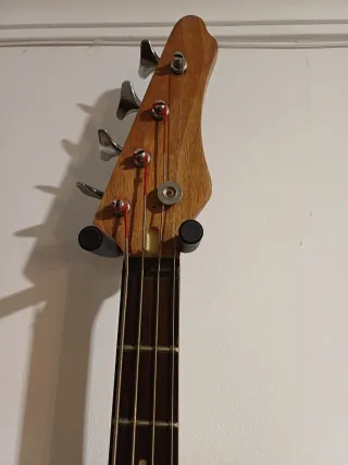 Bajo Eléctrico 4 Cuerdas Naranja