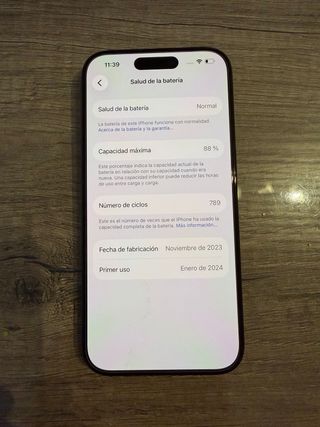 iPhone 15 Pro 256GB Azul