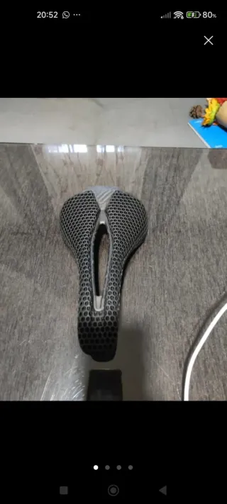 Sillín Carbono 3D 250x135mm 165gr