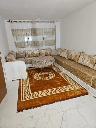 Salón completo marroquí beige y marrón