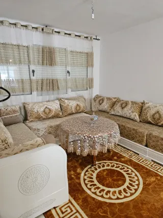 Salón completo marroquí beige y marrón