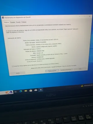 Portátil Fujitsu Lifebook Nuevo