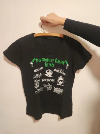 Camiseta Psychobilly Italian Attack