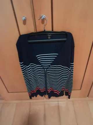 Casaco de malha bege