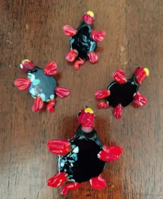 Tartarughe in vetro vintage