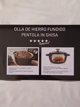Olla Hierro Fundido 2,8L. Ernesto