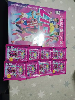 Álbum cromos Lliga 25/26 + sobres