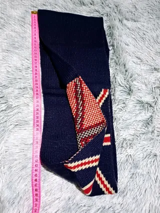 Bufanda Unisex Bandera UK nueva azul rojo mujer