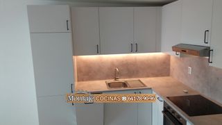 Montaje Muebles de cocina con encimera y extras