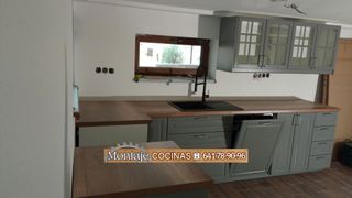 Montaje Muebles de cocina con encimera y extras