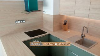 Montaje Muebles de cocina con encimera y extras