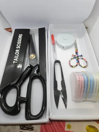 Kit Costura Tijeras Profesional y Accesorios