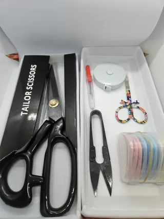 Kit Costura Tijeras Profesional y Accesorios