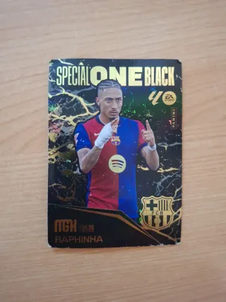 Carta Special One Black Raphinha
