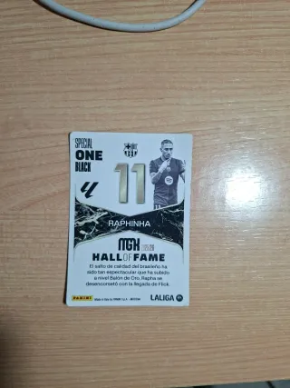 Carta Special One Black Raphinha