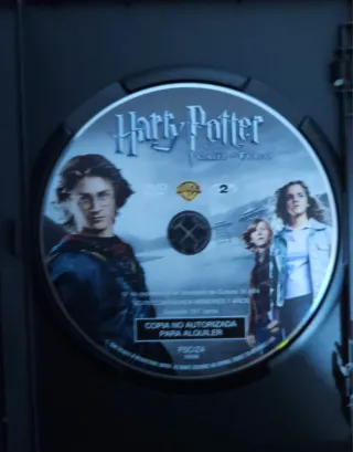 Harry Potter y el Cáliz de Fuego DVD