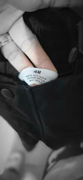 Pantalón de esquí negro con tirante