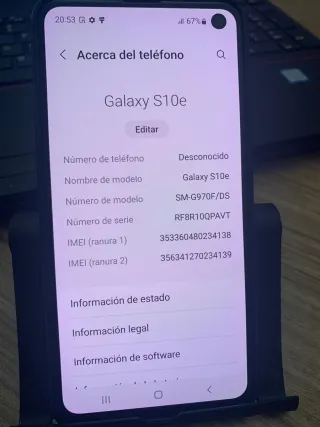 Samsung S10 en venta