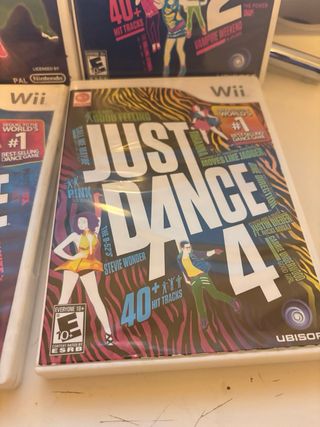Just Dance 1, 2, 3 y 4 para la Wii