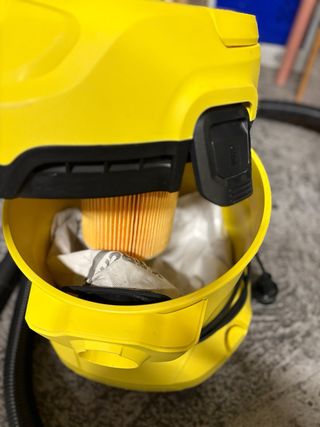 Aspiradora Kärcher Amarilla usada 1 sala vez