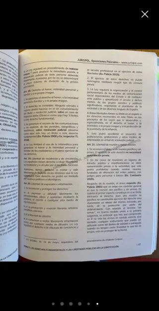 Temario completo Escala Ejecutiva JURISPOL.