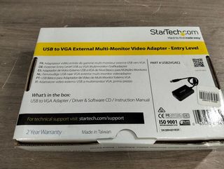 Adaptador de Vídeo Externo USB 2.0 a VGA 1440x900