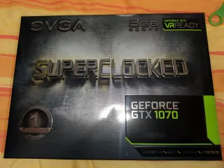 EVGA GTX 1070 SC Black Edition 8GB