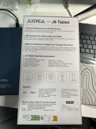Tablet Juseya J6 10.1 Azul
