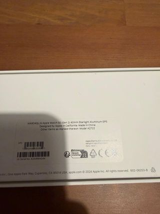 Apple Watch SE 2da Gen 40mm GPS Plata