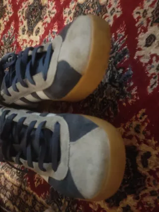 Zapatillas Adidas Talla 38 Azul/Gris